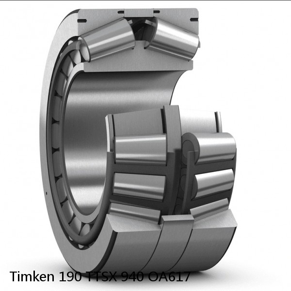 190 TTSX 940 OA617 Timken Tapered Roller Bearing Assembly