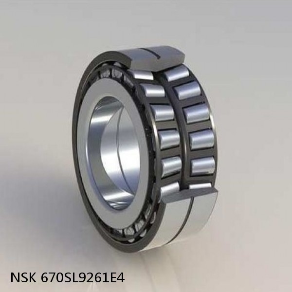670SL9261E4 NSK Spherical Roller Bearing