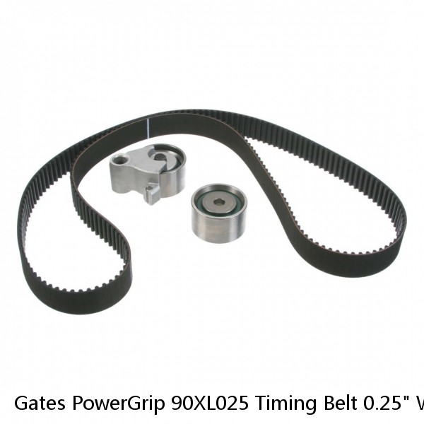 Gates PowerGrip 90XL025 Timing Belt 0.25" Width 9" Length 0.20" Pitch LOT OF 5 #1 small image