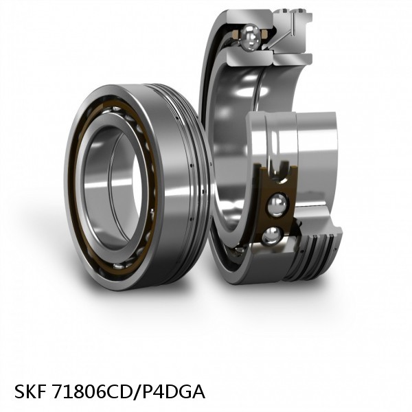 71806CD/P4DGA SKF Super Precision,Super Precision Bearings,Super Precision Angular Contact,71800 Series,15 Degree Contact Angle #1 image