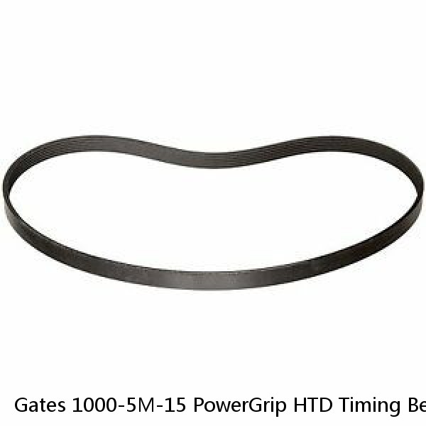 Gates 1000-5M-15 PowerGrip HTD Timing Belt 10005M15 #1 image